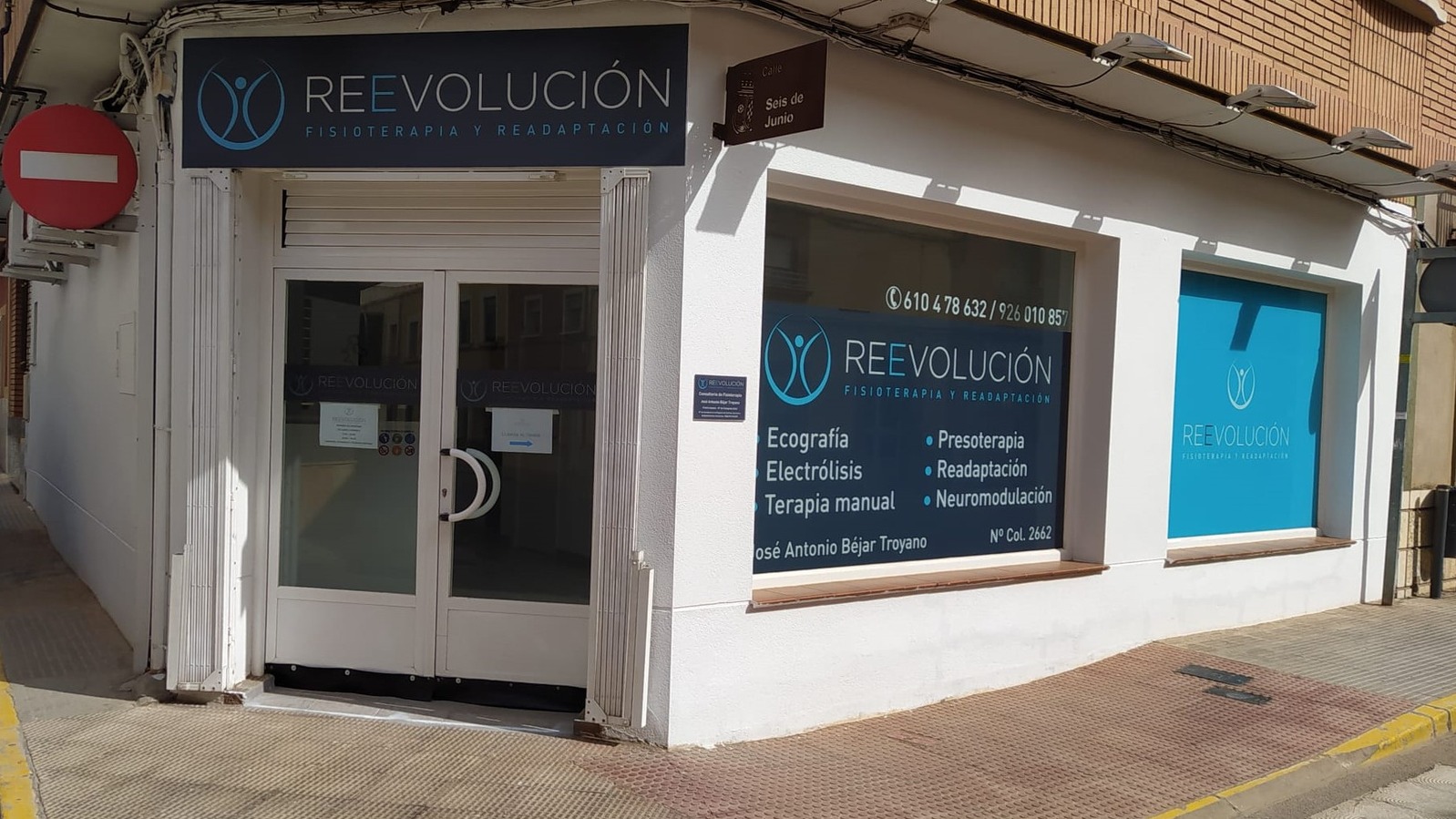 Fachada de ReEvolución Fisioterapia
