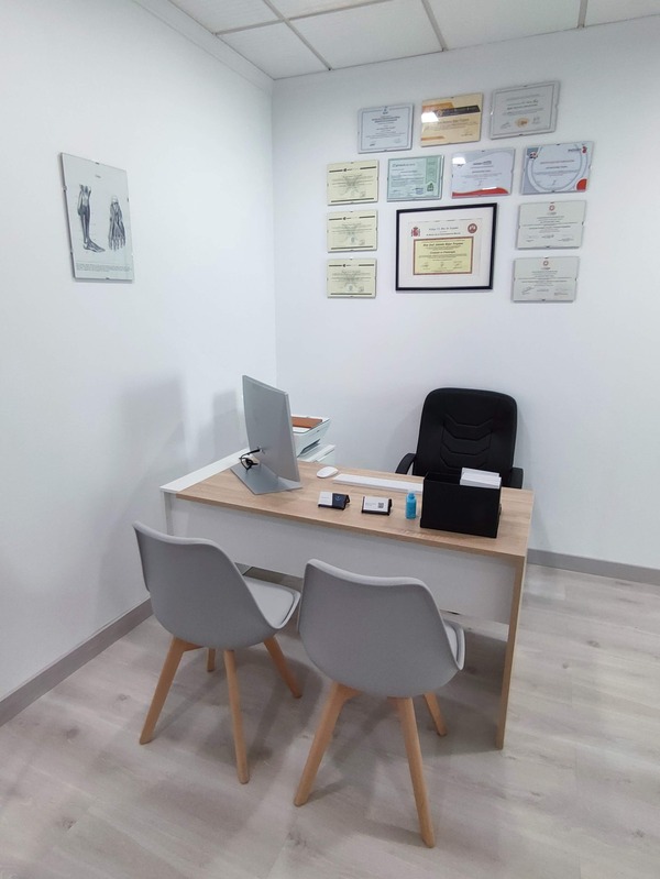 Mesa de toma de datos y evaluación inicial